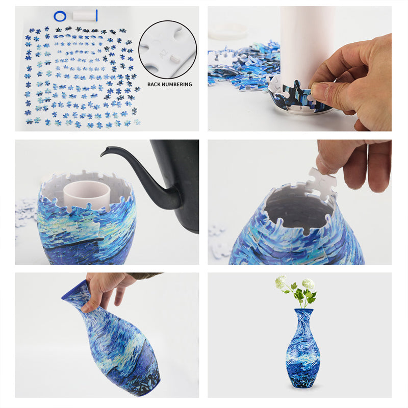 🌼3D-puslespillvase🌼