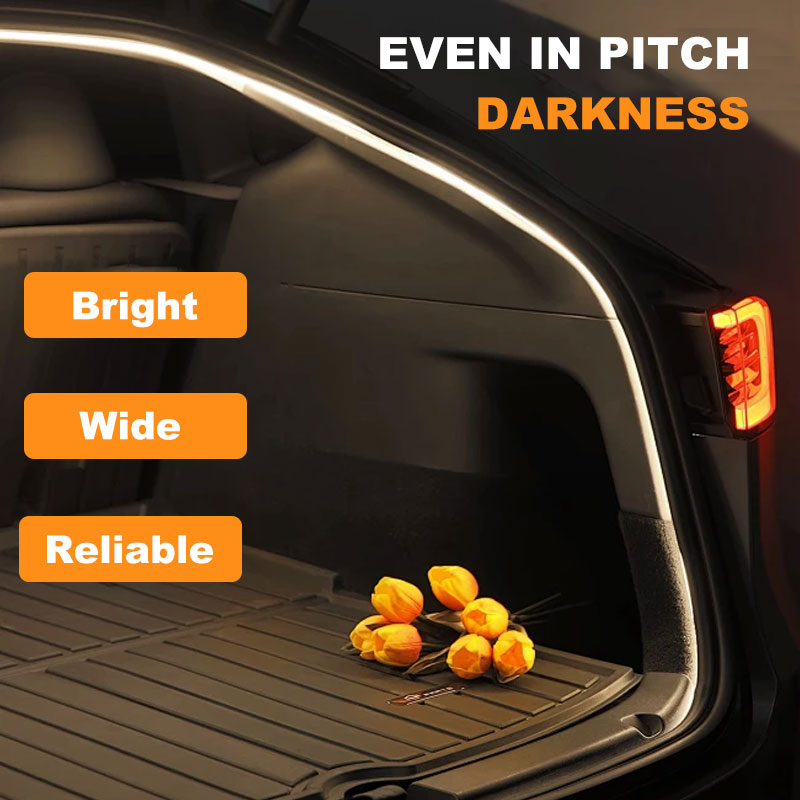 Automatisk sensor bakboks lysstripe