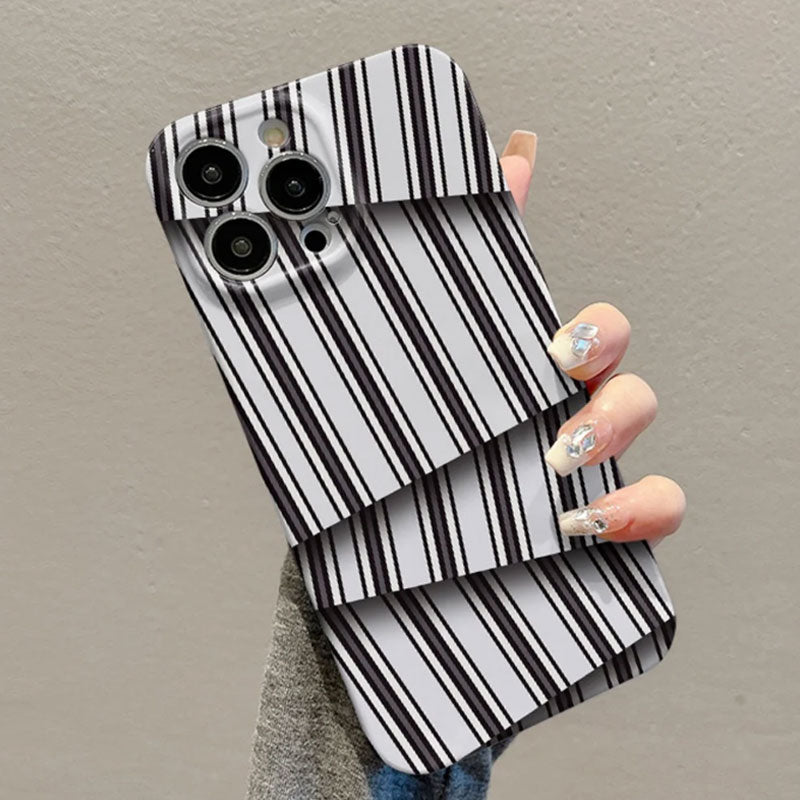 🌈Fargekontraststripet filmdeksel til mobil📱