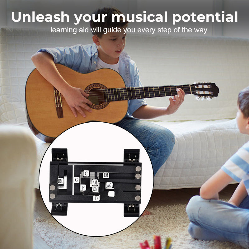 Læringshjelpemiddel for gitar