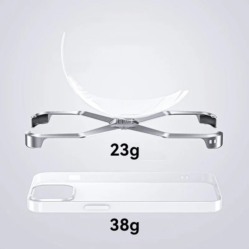 X-formet antifall-etui til bar telefon