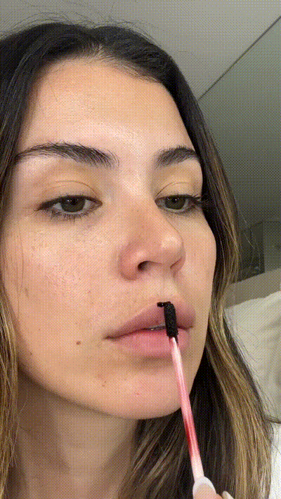 Riv av lipgloss lipliner