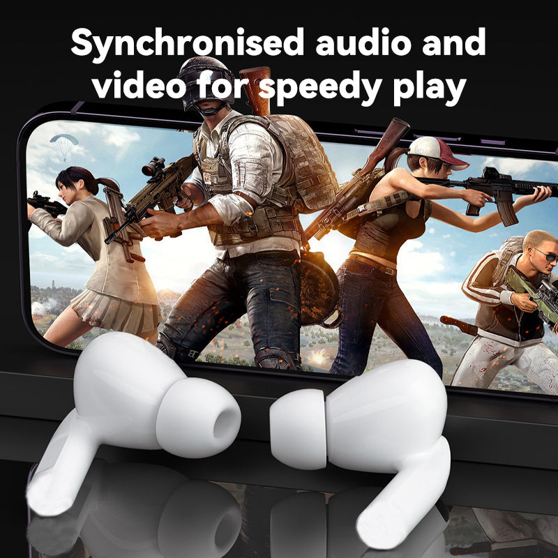 In-ear Bluetooth-øretelefoner med skjermvisning