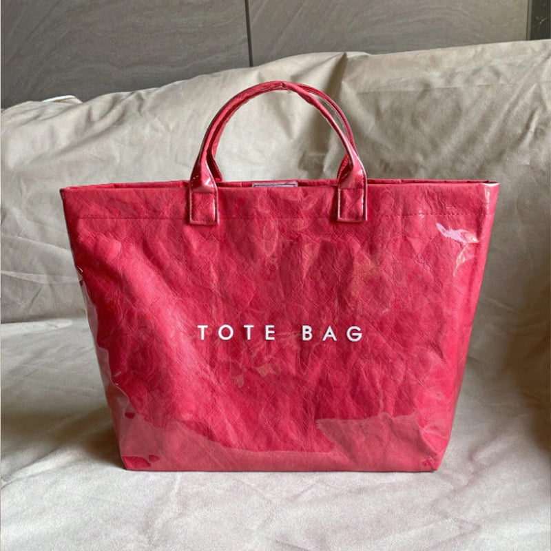 Toteveske med bokstavtrykk for kvinner