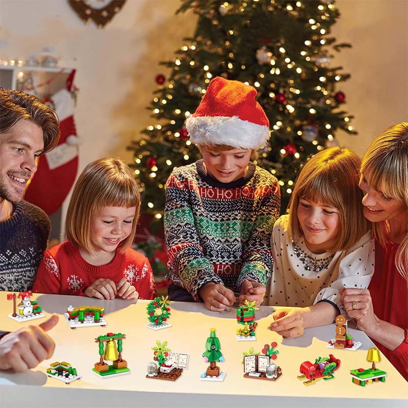 Jul DIY montering byggeklosser blindboks