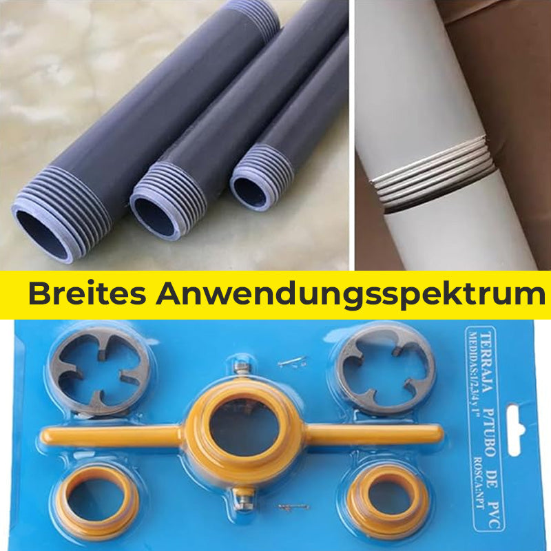 6-delers sett med vannrørform