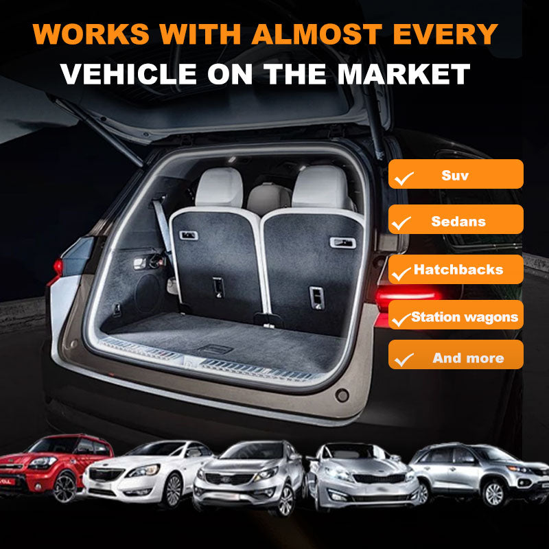 Automatisk sensor bakboks lysstripe