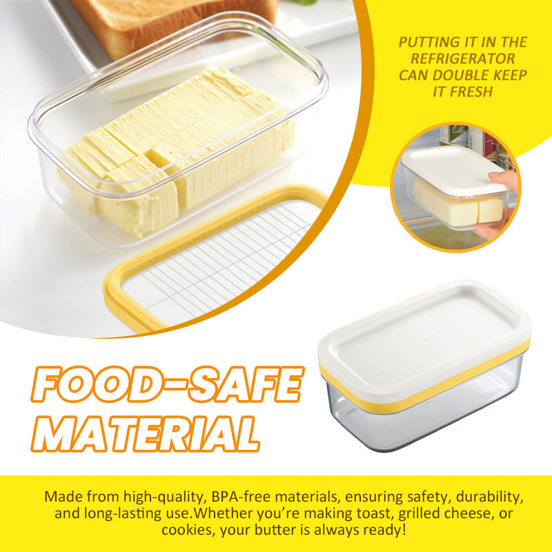 Smørskjærerboks - enkel oppskjæring, problemfri oppbevaring! 🧈