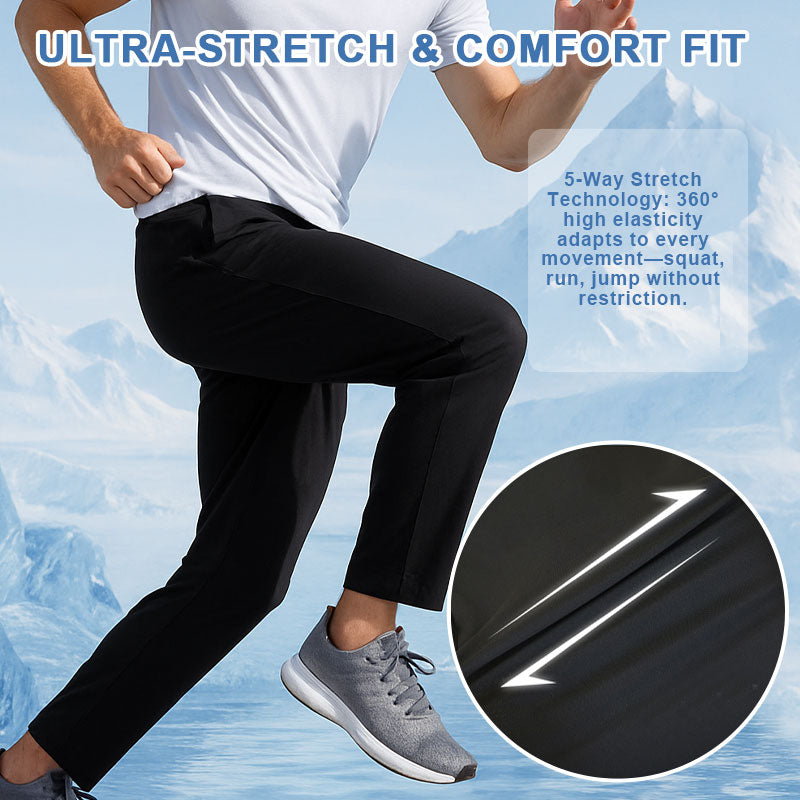 🧊 Ice Silk Quick-Dry Pants - Hold deg kjølig, tørr og komfortabel hele dagen! ☀️