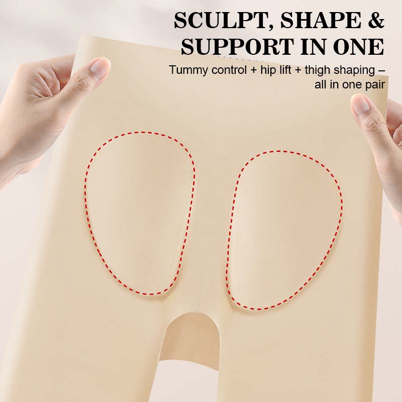 ✨ Ice Silk sikkerhetsbukser 3-i-1: undertøy, sikkerhetsbukser og magekontrollbukser. Si farvel til pinlige, skjulte striper