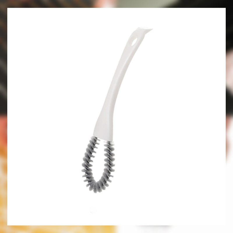 V-formet 2-i-1 mesh skuffbørste