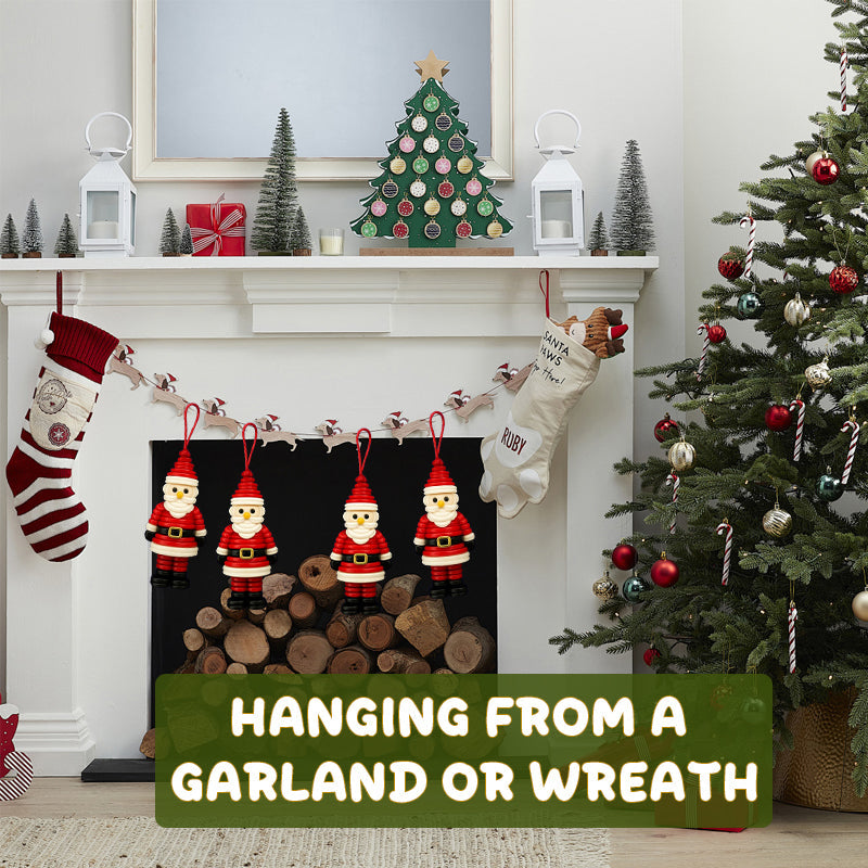 ☃️ DIY-knappsnømann-pyntesett