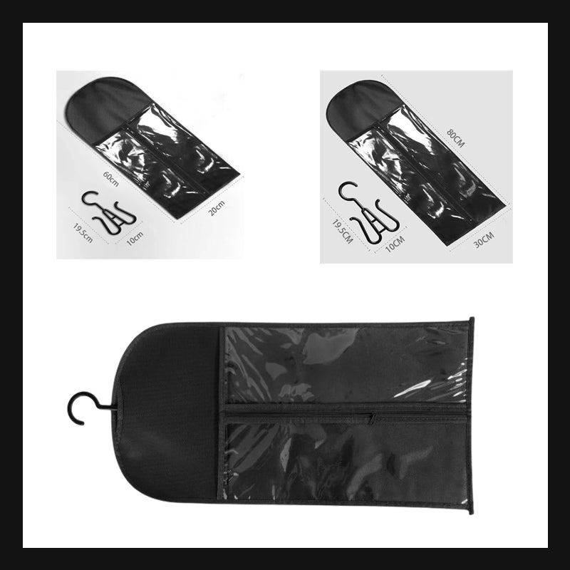 Ikke-Vevd Parykkoppbevaringspose