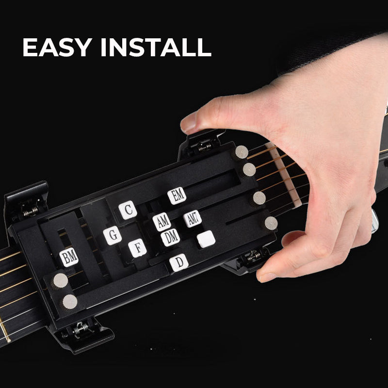 Læringshjelpemiddel for gitar