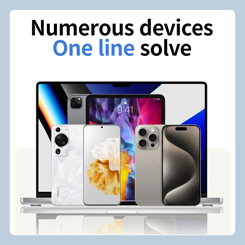 Nyttårs salg - 49% OFF!-🔥4 i 1 vår hurtigladingskabel