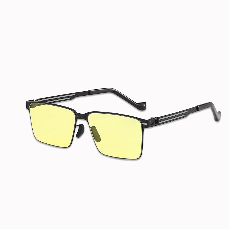 Firkantede solbriller for dag- og nattbruk