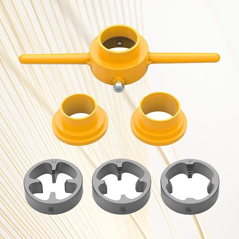 6-delers sett med vannrørform