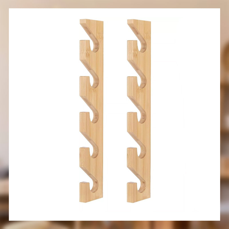 Vertikalt hattestativ for baseballcap i tre