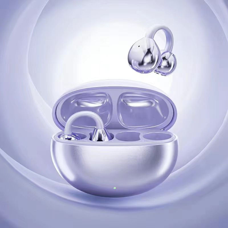 {Aktivitet med stor verdi}Bluetooth-hodetelefoner med øreklips