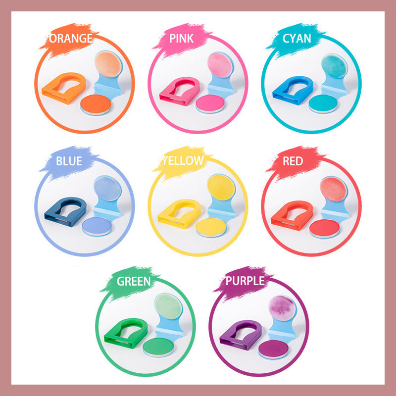 Farget hårpudder til engangsbruk