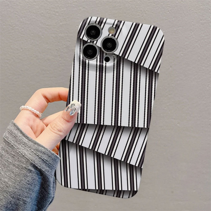 🌈Fargekontraststripet filmdeksel til mobil📱