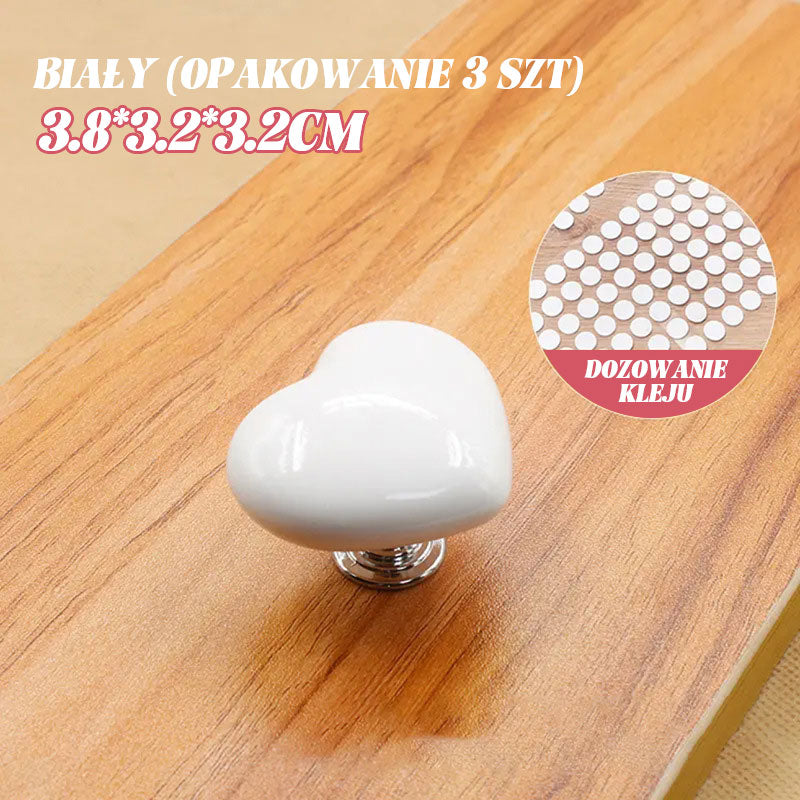 Fargerik hjerteformet toalett-tankpressehjelper/kjær toalett-tankpresse