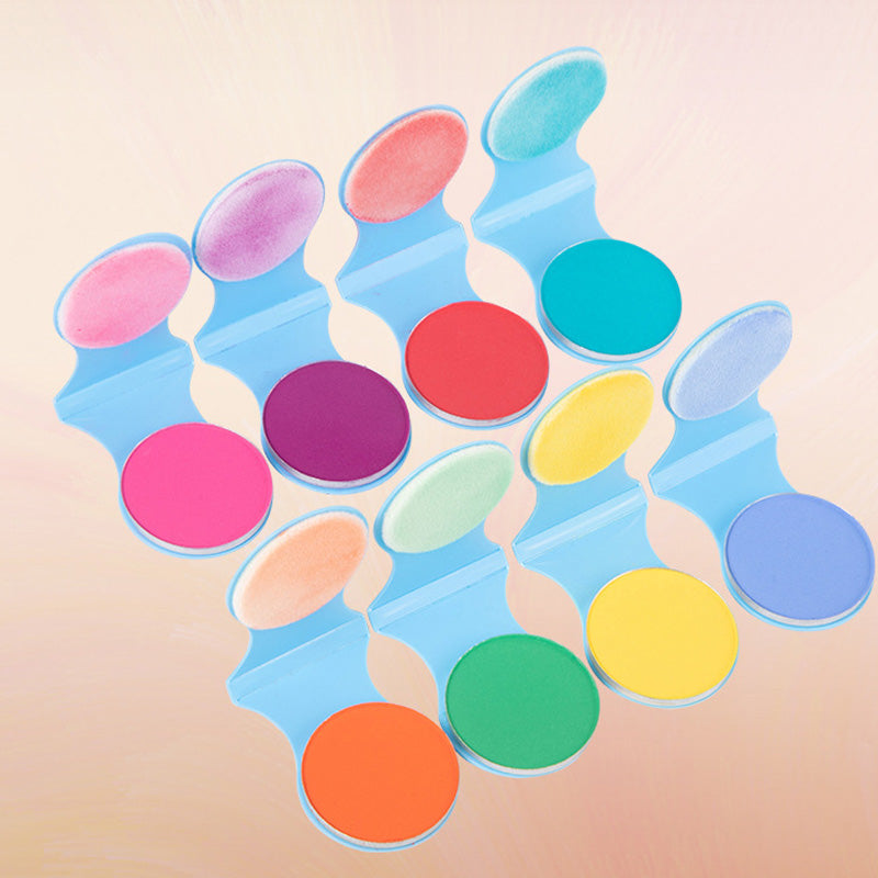 Farget hårpudder til engangsbruk