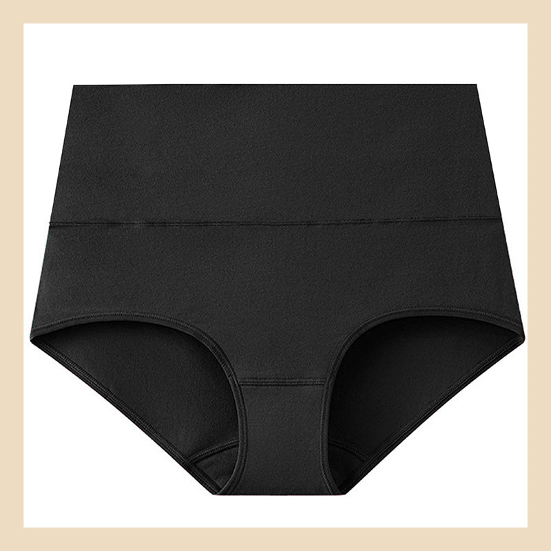 Dametruse i bomull med lett midje