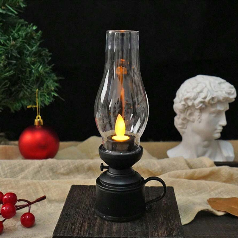 💫Retro simulering parafinlampe LED nattlys💫