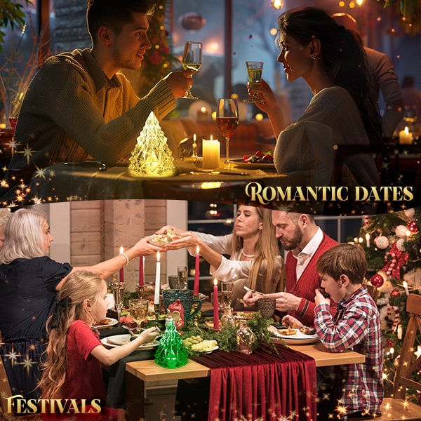 Drømmende isfjell liten nattlampe