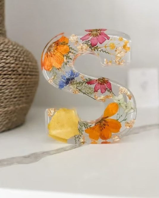 🌸 Blomstrete nattlys i harpiks