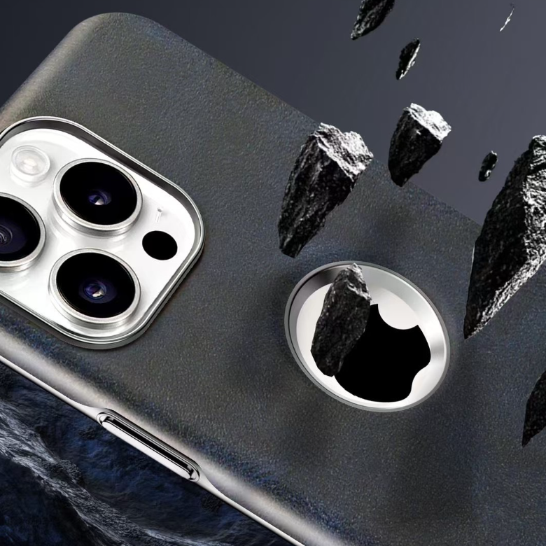 Magnetisk telefonveske med oljevoks