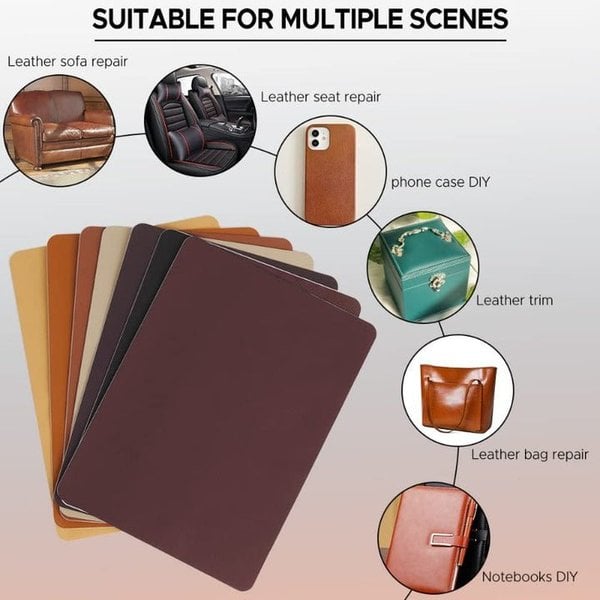 Selvklebende lær Cuttable sofa reparasjon
