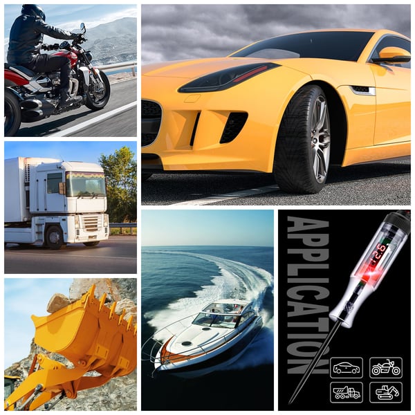 Kraftig 5-90 V digital LED-kretstester