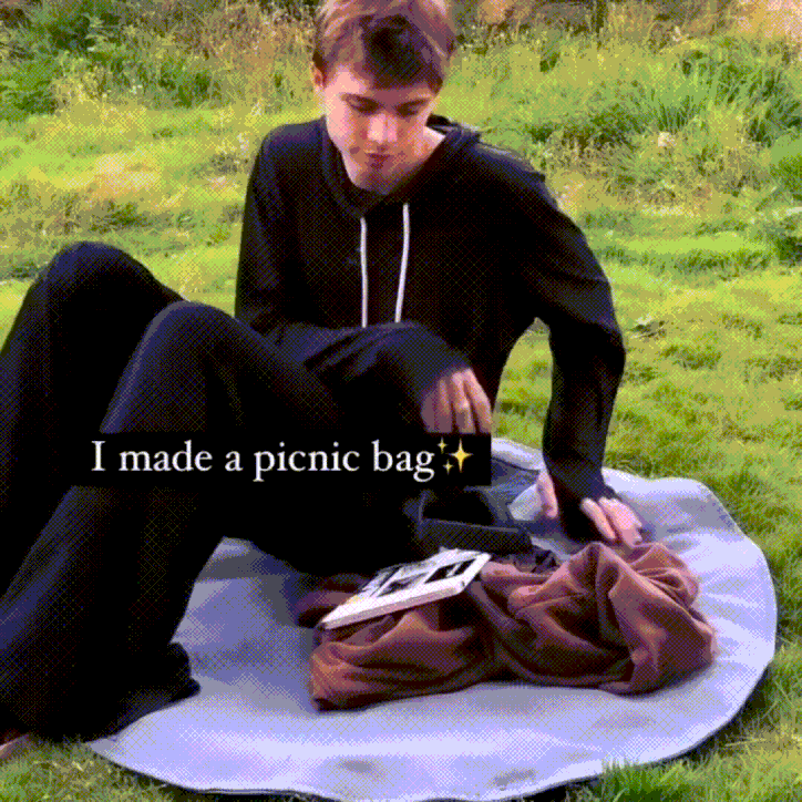 Uformell stor kapasitet lerretsveske piknikveske