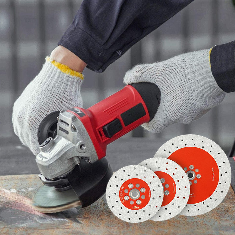 Diamantloddet slipe- og kappeskive for marmor, fliser og stein