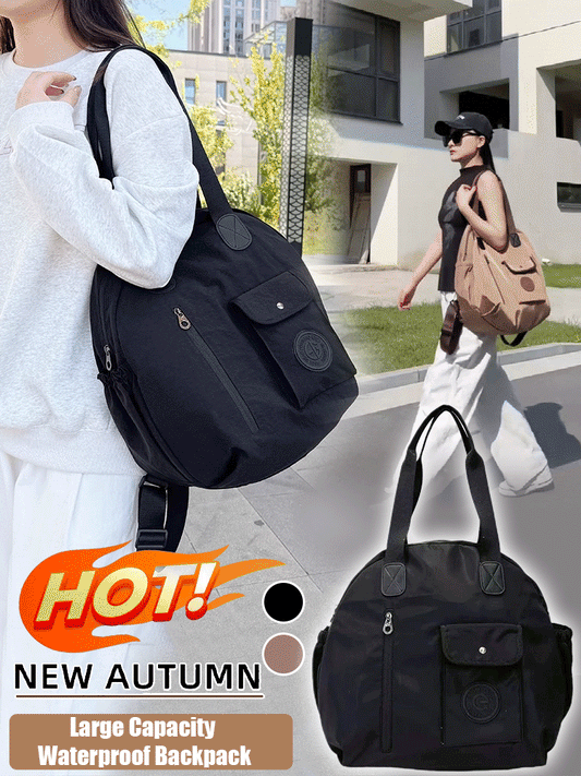 Vanntett ryggsekk med stor kapasitet for flere bærere