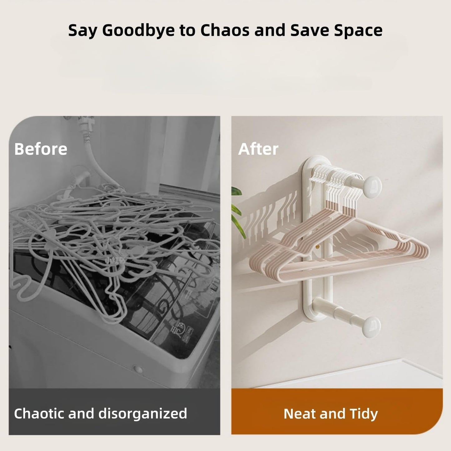 Oppbevaringsstativ for kleshengere