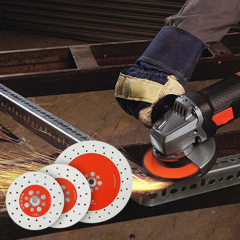 Diamantloddet slipe- og kappeskive for marmor, fliser og stein