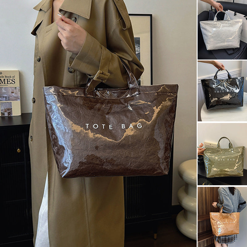 Toteveske med bokstavtrykk for kvinner