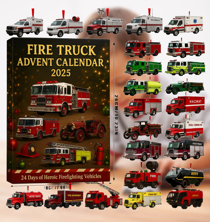 🚒🔥ADVENTKALENDER FOR BRANNBILER 2025🎁🌲
