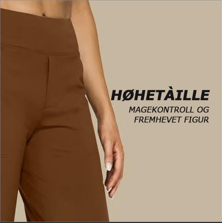 đĽLøse, høylivede forretningsbukser med uformelt liv