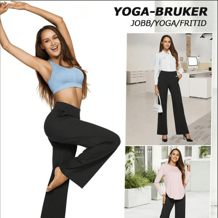 đĽLøse, høylivede forretningsbukser med uformelt liv