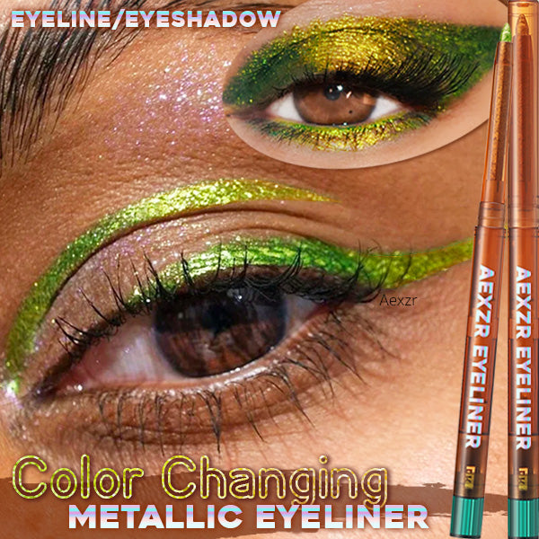 Fargeskiftende metallic eyeliner