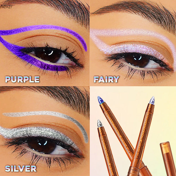 Fargeskiftende metallic eyeliner
