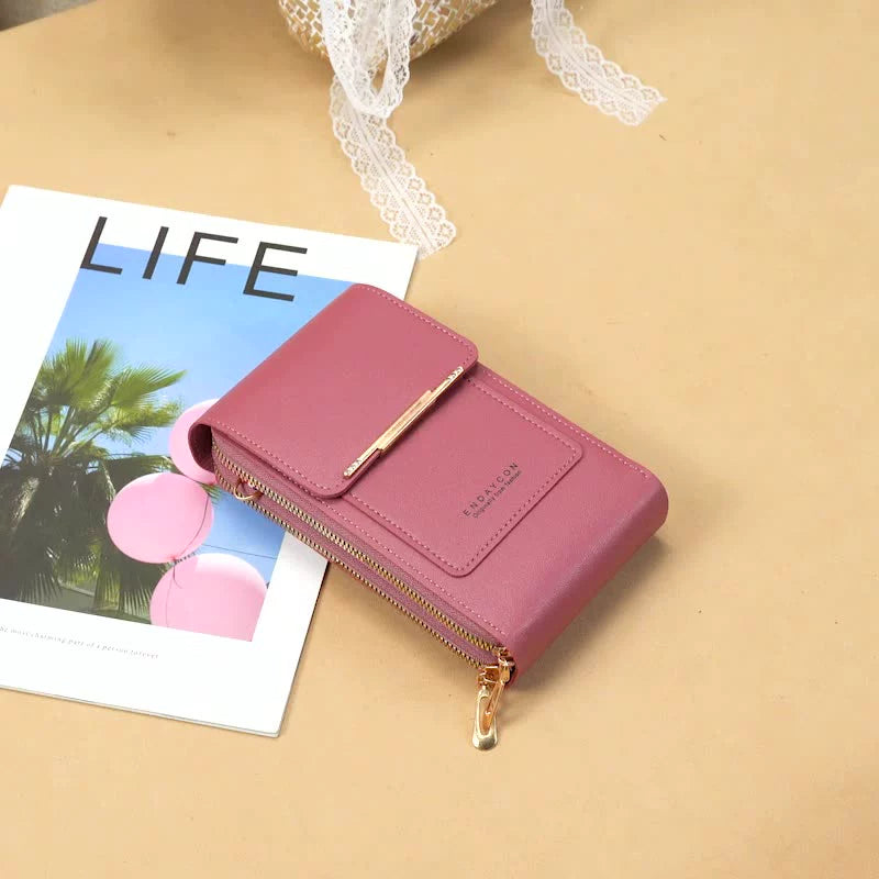 Telefonveske med berøringsskjerm