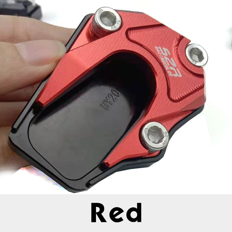 Forlengerpute for kickstativfot til motorsykkel