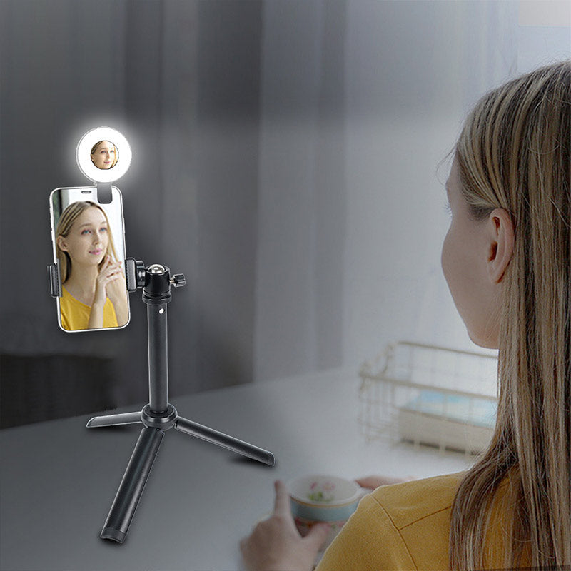 Magnetisk påfyllingslys for ringetelefon med klips