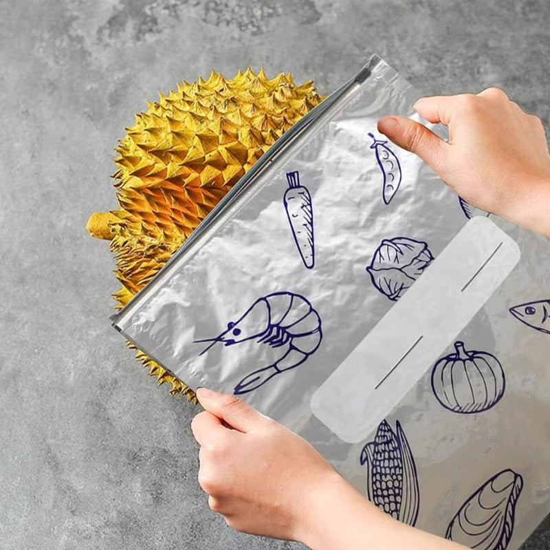 Antibakteriell friskhetspose i aluminiumsfolie