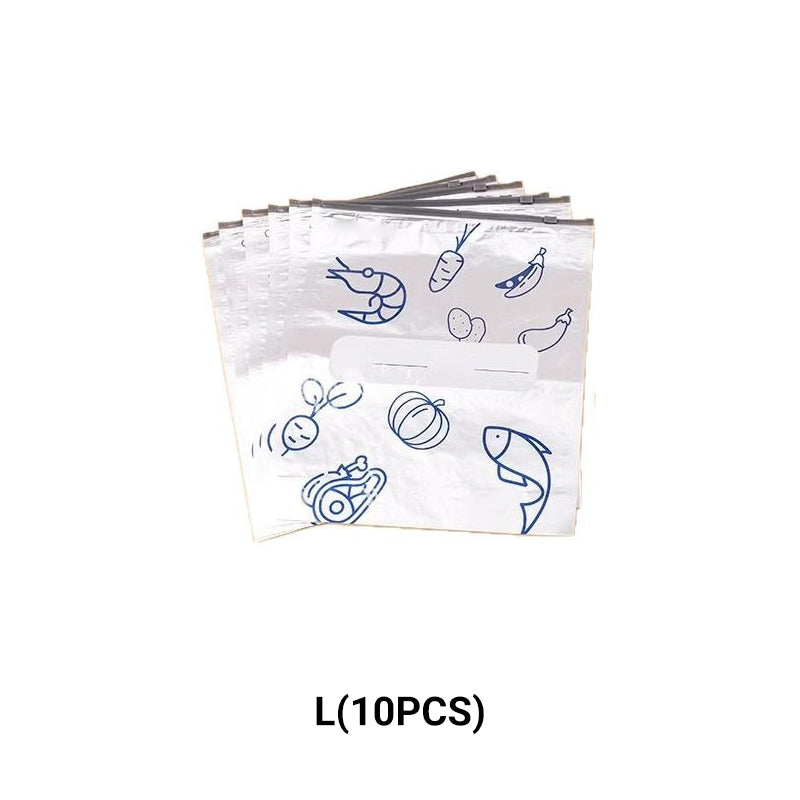 Antibakteriell friskhetspose i aluminiumsfolie